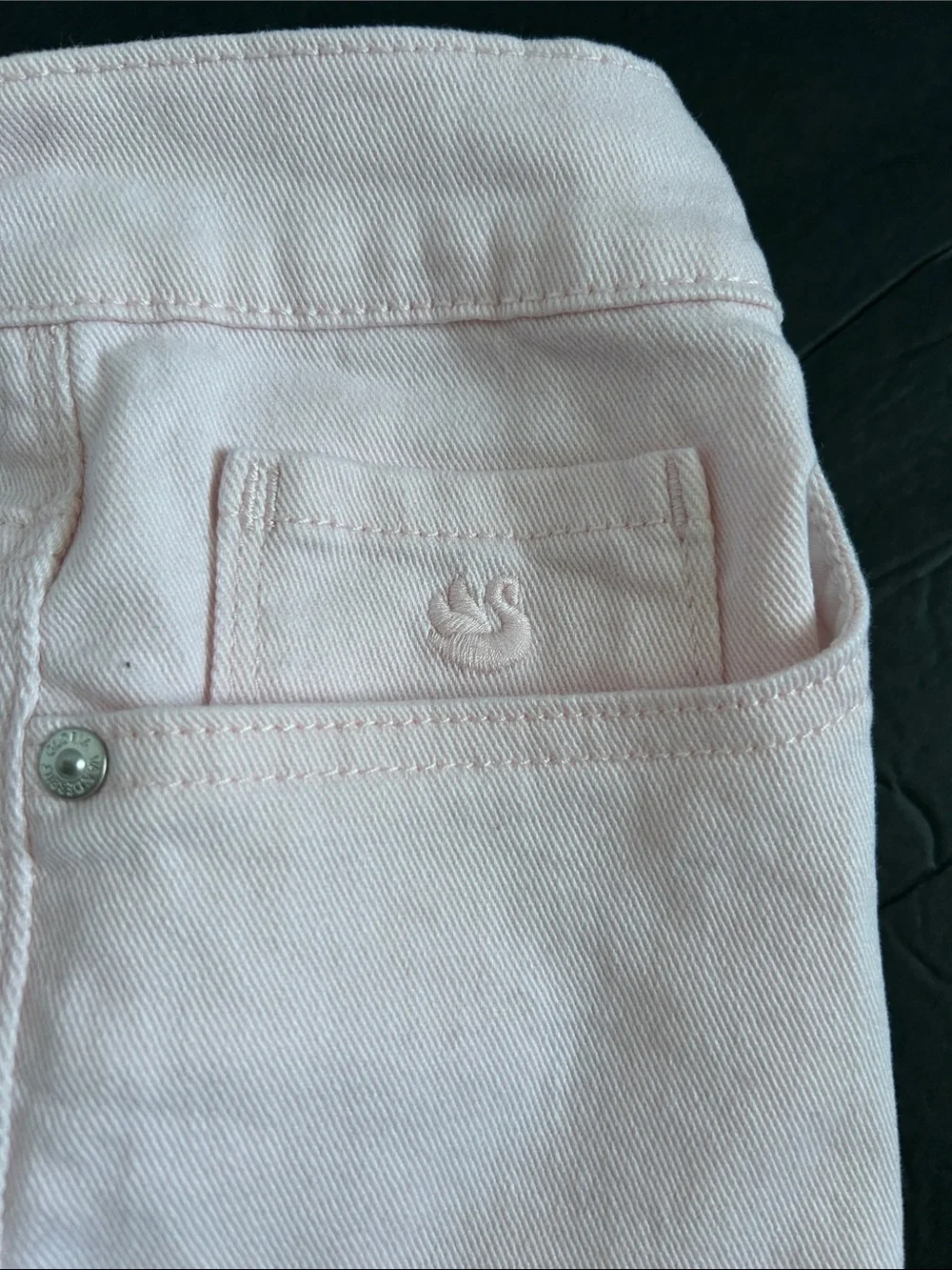 Gloria Vanderbilt Light Pink Cropped Jeans - Picture 6 of 12